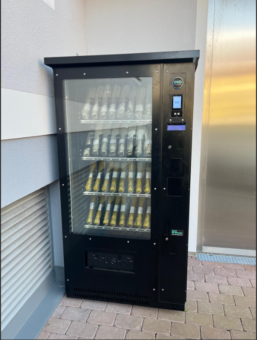 Automatische Müllsackausgabe